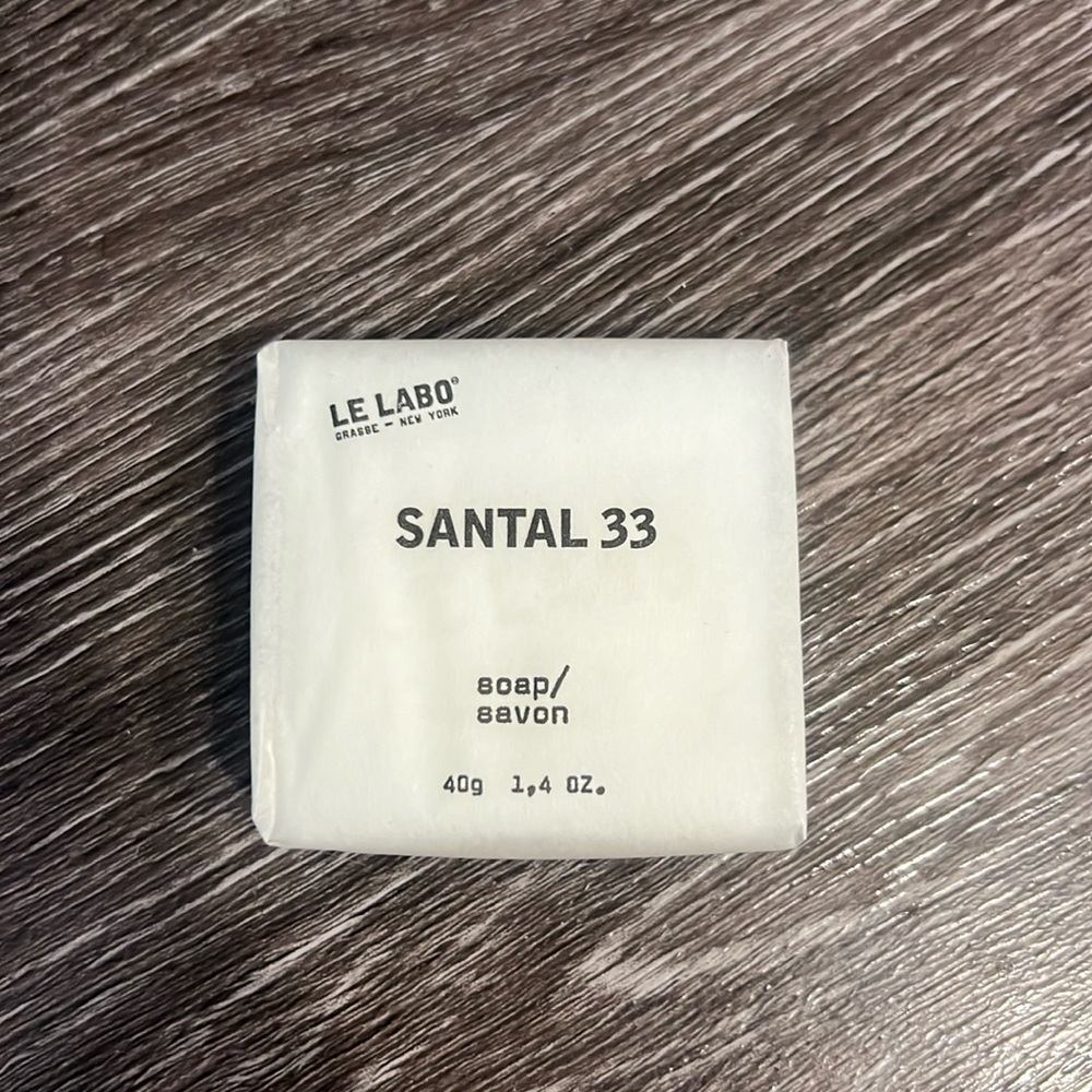 Le Labo Santal 33 soap